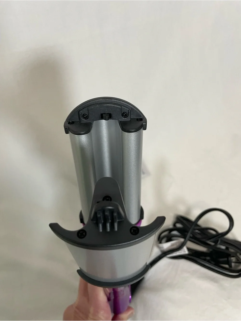 Bed Head Swerve and Curve 2 in 1 waver and wand - Purple and Silver, like new